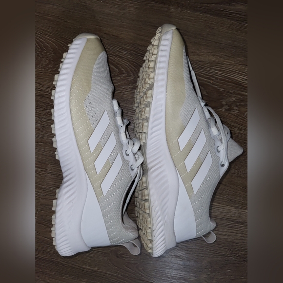 ADIDAS RESPONSE BOUNCE 2.0 SPIKELESS GOLF SHOES CREAM WHITE WOMENS 5.5 - Picture 4 of 10